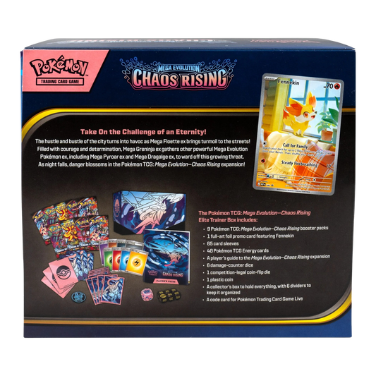 Pokémon TCG: Mega Evolution Chaos Rising Elite Trainer Box