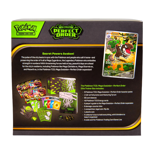 Pokémon TCG: Mega Evolution Perfect Order Elite Trainer Box